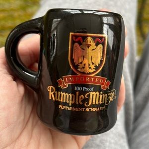 Rumpleminze shot glass